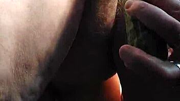 i crave stuffing my wet pussy with that thick cucumber