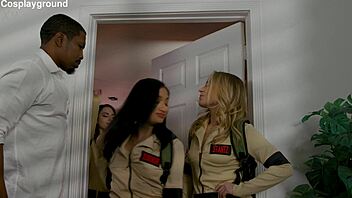 chanel camryn sucked fucked by avery black anna claire clouds ghostbusters cosplay