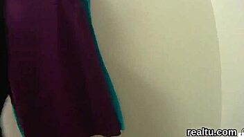 Czech sweetie teased into supermarket POV pounding