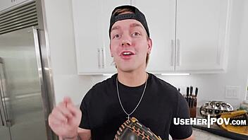 stepmom's freeuse birthday surprise turns family into total slaves 🎉🔥