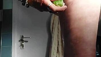 i crave stuffing my wet pussy with that thick cucumber