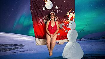 Does Granny Carmen Claus Crave Endless Cocksucking