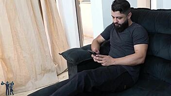 Friend's Husband Breaks Brunette's Tight Vagina Hardcore