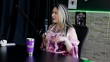 raphaela savanah's first anal facing forward addicted to menage halloween sheer red