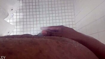 shower head makes me squirt milk in kinky orgasm