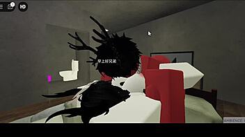 roblox demon slams monster cock into whore missionary