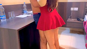 indian teacher's bent over anal and doggystyle ride with eager student