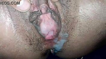 huge tits teen swallows massive load rough creampie