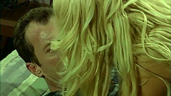 Slutty blonde milf takes massive cock deep in gaping anal