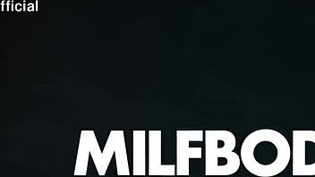 curvy gym milf flashes big tits pussy during intense outdoor workout