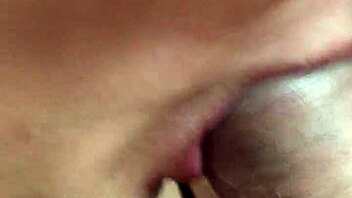 Chinese woman pours yogurt on treat and licks it up in playful Asian scene