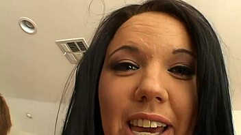 Brunette Lindsay Kay Takes Brutal Gangbang