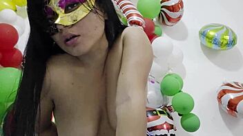Fat perverted guy sneaks into young Latina's apartment and pounds her pussy doggystyle relentlessly