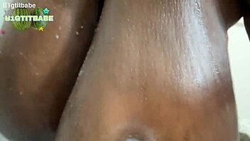 uhh my big black tits are so wet n sprinkly