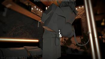 fucking hot horny demon girl bends for creampie deepthroat