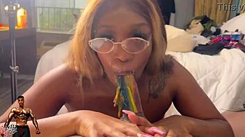 two throat sluts compete sucking monster cocks boyfriends judge preview