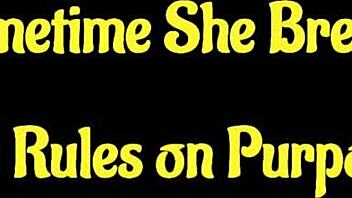 Blindfolded housewife rough anal creampie rule break