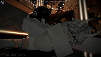 fucking hot horny demon girl bends for creampie deepthroat