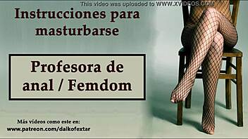 Spanish Anal JOI Femdom Hypnosis Handsfree Bliss