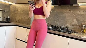 Busty friend's mom lures and fucks me hard POV with dirty talk 😈🍆