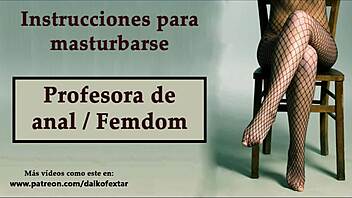 Spanish Anal JOI Femdom Hypnosis Handsfree Bliss