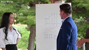 slutty bi babes shalina devine cara mella strap on poolside