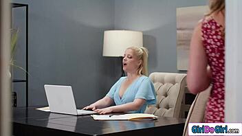 Cheating With Petite Teen Beaver Licker Under Wifes Nose