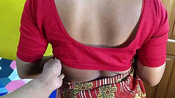 wanna see this desi bride get bent over fucked rough doggy style?