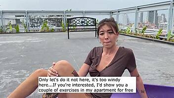 Babe Enjoys Quick Doggystyle in Yoga Class