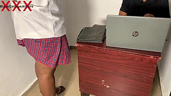 big ass ebony bends over for teasing monster cock doggystyle