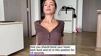 Babe Enjoys Quick Doggystyle in Yoga Class