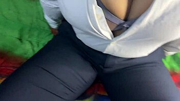 Indian wife shares intimate bedroom moments together