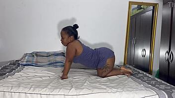 brazilian petite begs not to stretch tiny pussy