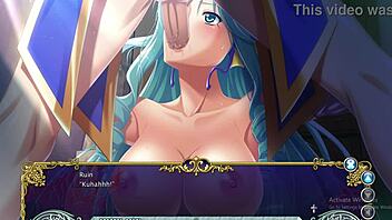 kyonyuu fantasy babe lorelia's steamy scene unfolds