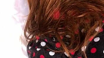 i watched him cum inside latina fuck doll toy