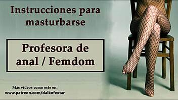 Spanish Anal JOI Femdom Hypnosis Handsfree Bliss