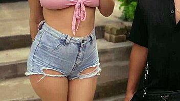 EXCITED TO FLASH BIG TITS OUTDOOR AT CHRISTMAS WITH STRANGER!