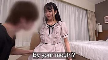Petite Japanese Girl's Slim Waist Erotic Friend Service Pov