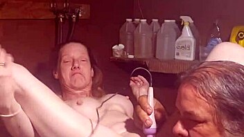 licking juicy pussy then pounding on shaking washer