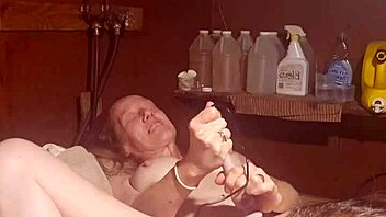 licking juicy pussy then pounding on shaking washer