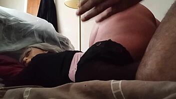 big booty gilf neighbor fucked hard on living room floor