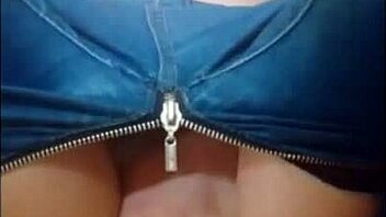 jeans feel so damn good sliding off for softcore solo sex tease!