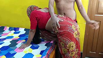 wanna see this desi bride get bent over fucked rough doggy style?