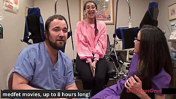 tampa uni nurse kitty catherine probes during physical exam