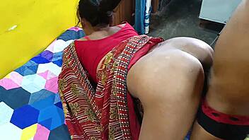 wanna see this desi bride get bent over fucked rough doggy style?