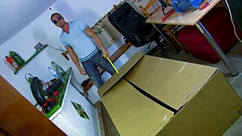 i rip clothes off this wet milf fuck doll for quickie pounding