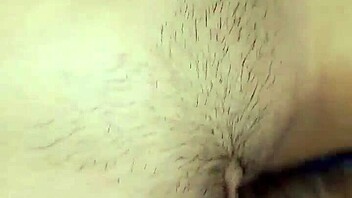 asian hottie takes massive cumshot all over her hairy belly