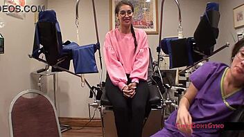 tampa uni nurse kitty catherine probes during physical exam