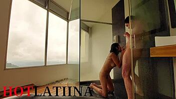 friend of my boyfriend fucks me hard in the shower medellin colombia