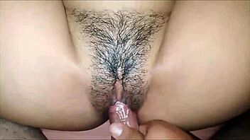fucking horny neighbor's hairy pussy deep